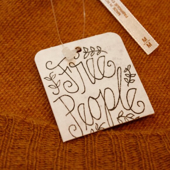 NWT! Free People Sweater Set ‘Whistler Luxe’ | Retro 70s Academia Chic Capsule - Picture 12 of 15